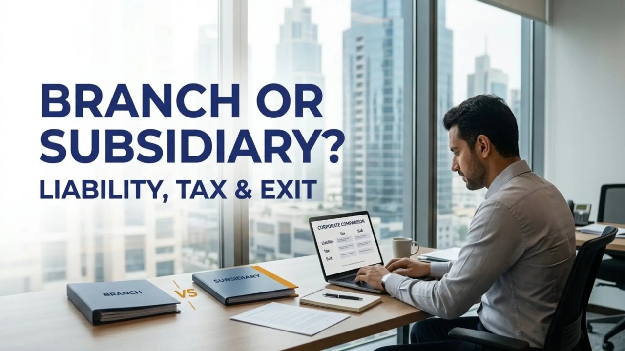 Branch vs Subsidiary UAE
