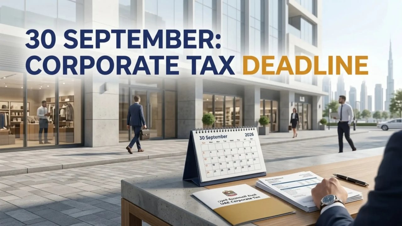 UAE Corporate Tax Deadline: 30 September 2026 Filing and Payment