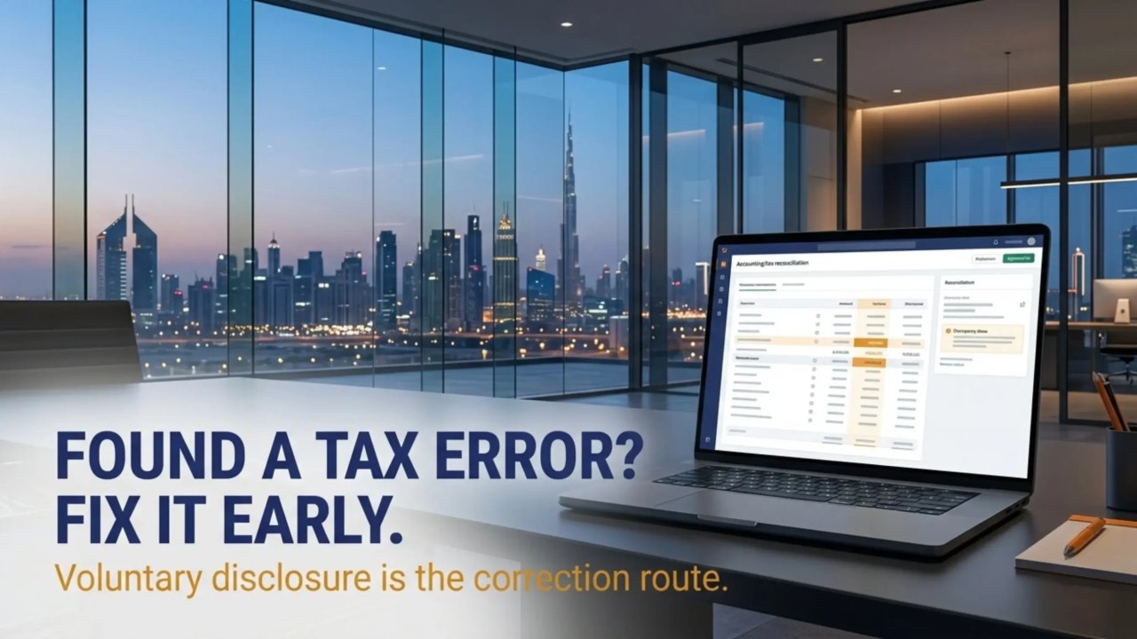 Corporate Tax Voluntary Disclosure UAE
