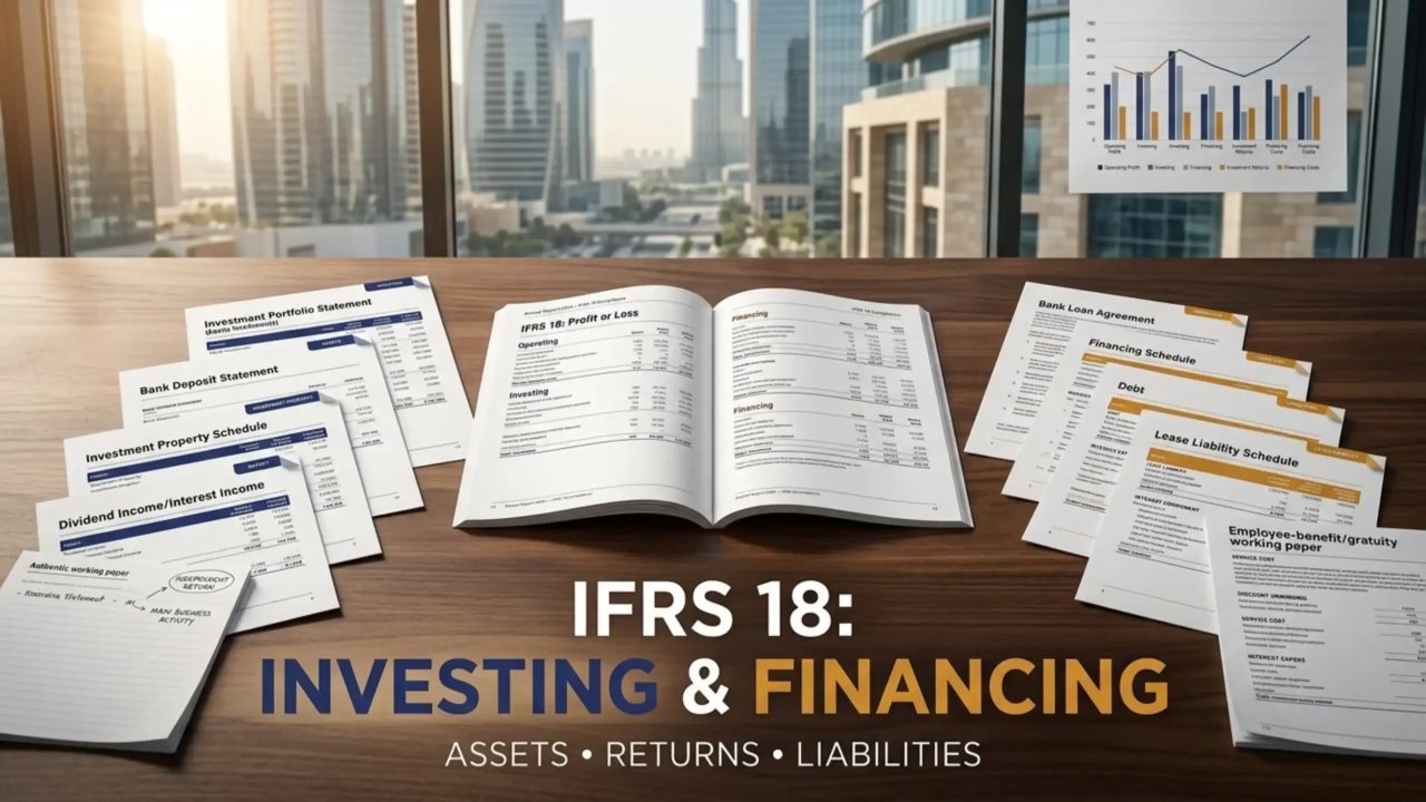 IFRS 18 Investing and Financing Categories