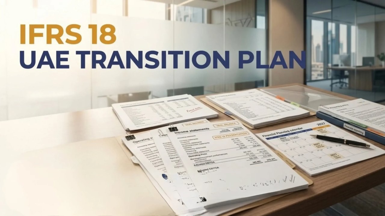 IFRS 18 UAE Transition Plan