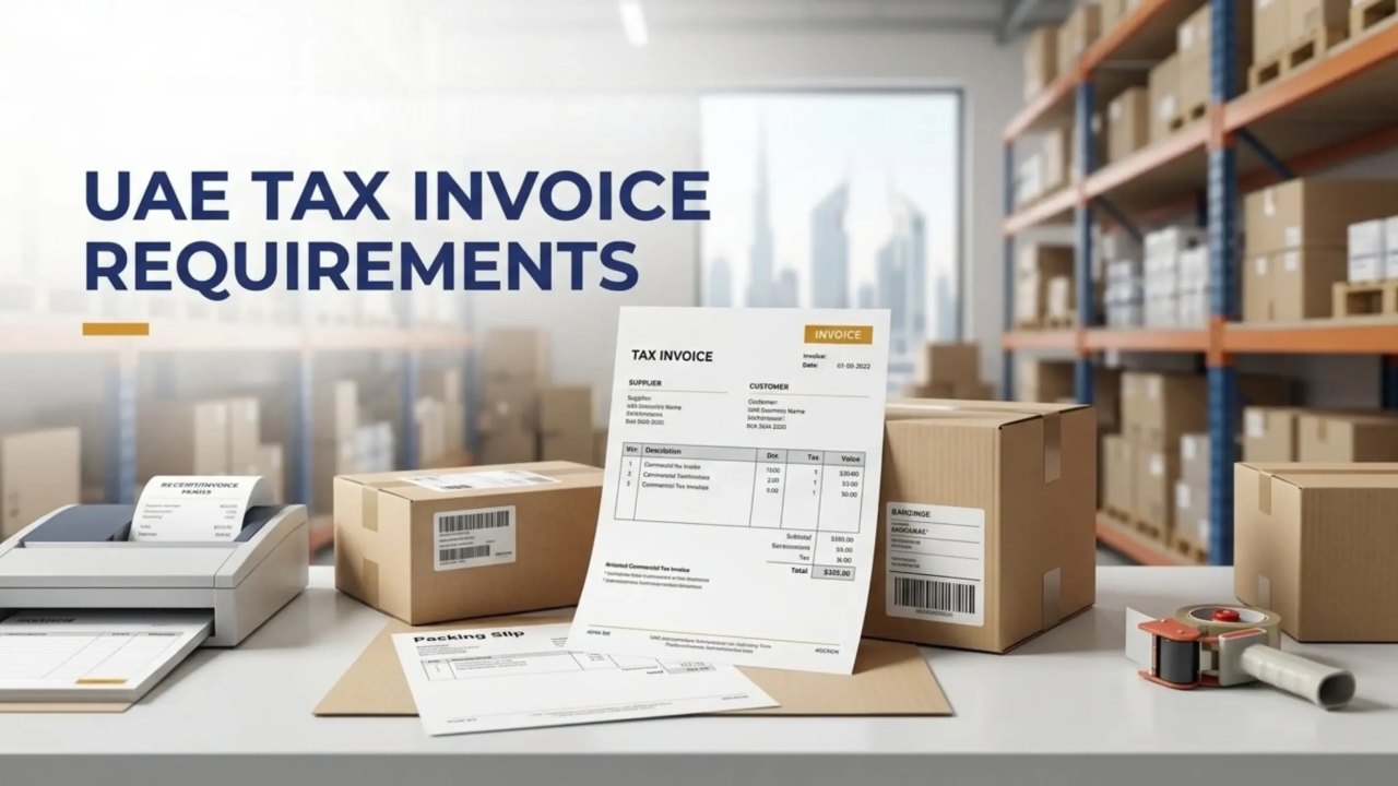 UAE Tax Invoice Requirements