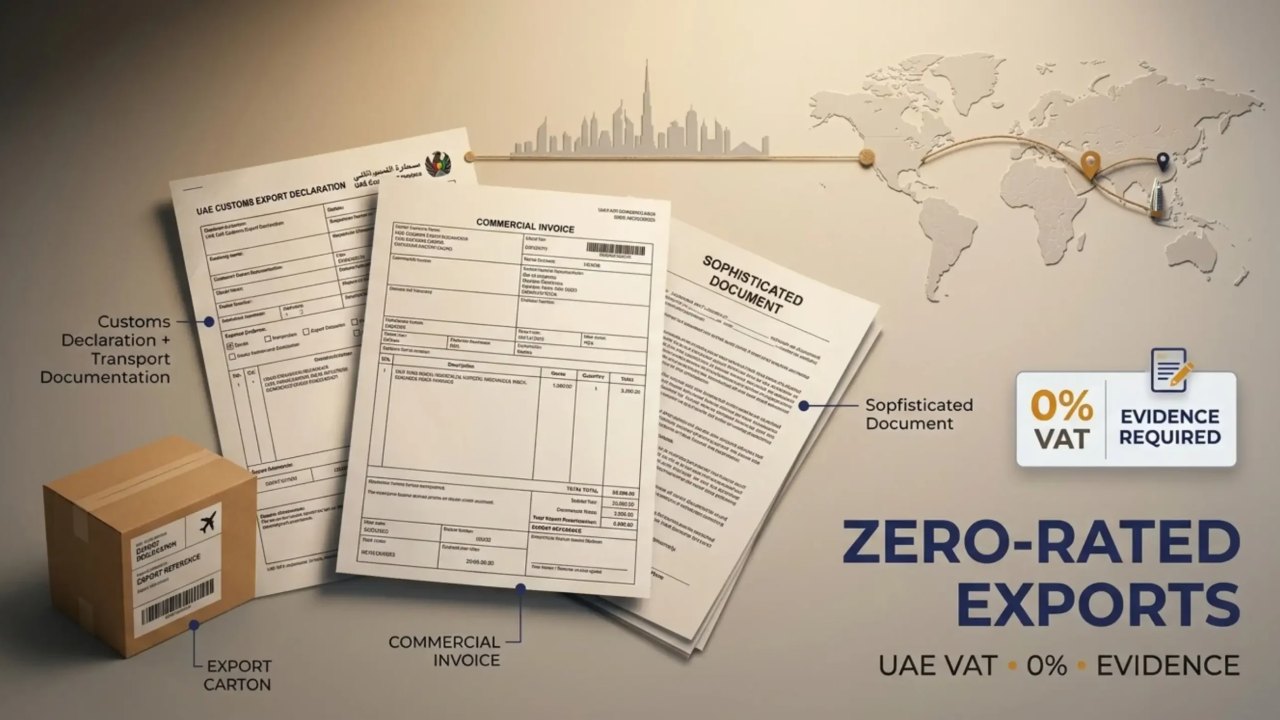 UAE Zero-Rated Exports VAT