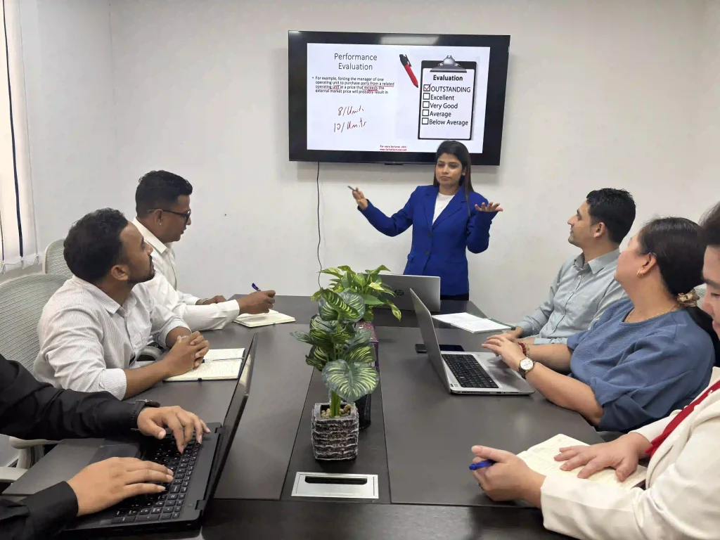 Reviewing service scope with a client
