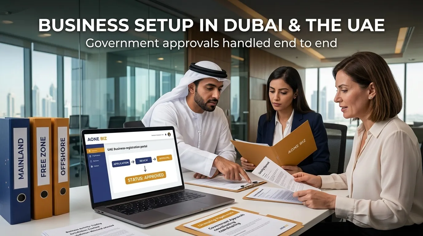 Business setup in Dubai and the UAE - mainland, free zone and offshore company formation