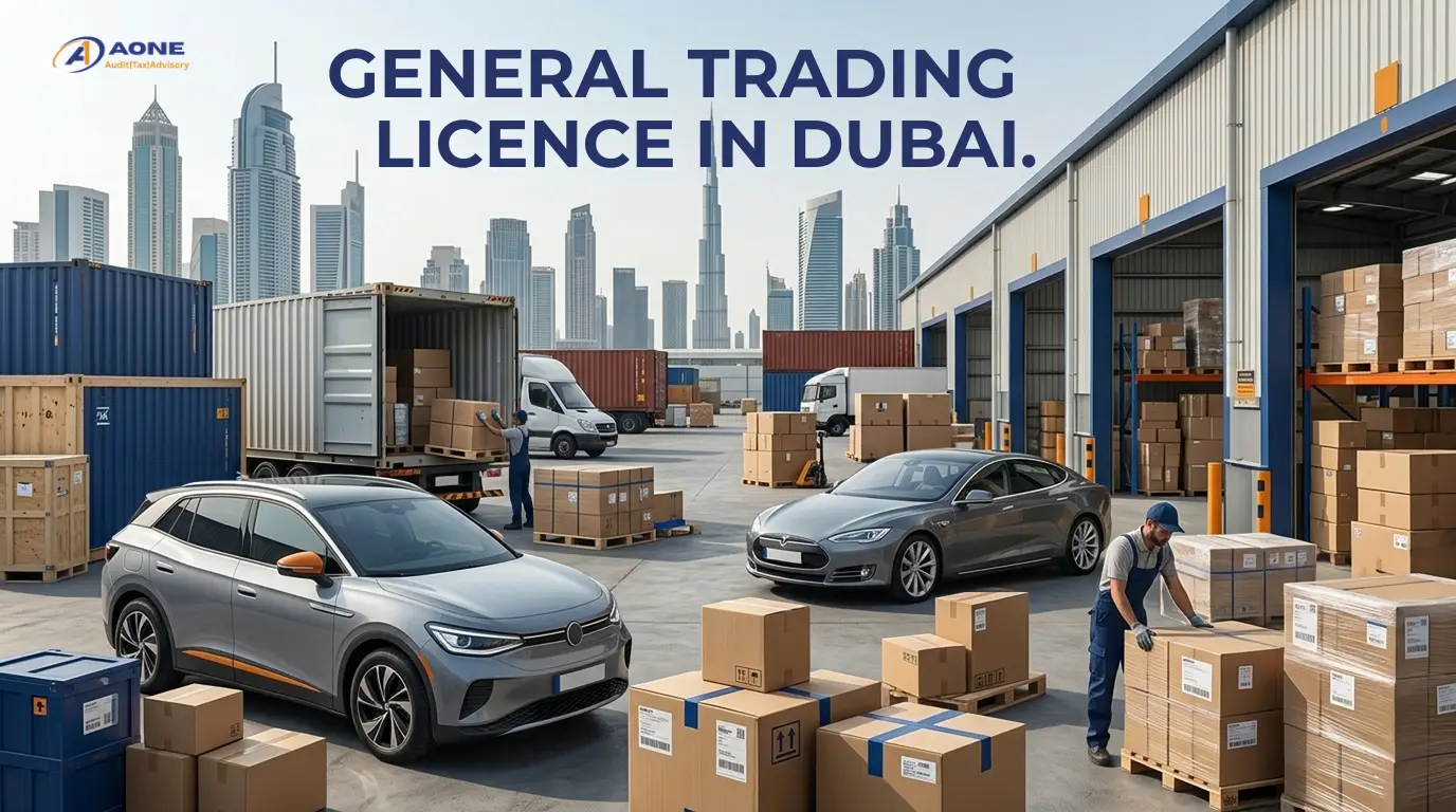 General trading licence in Dubai, covering a wide basket of goods under one licence
