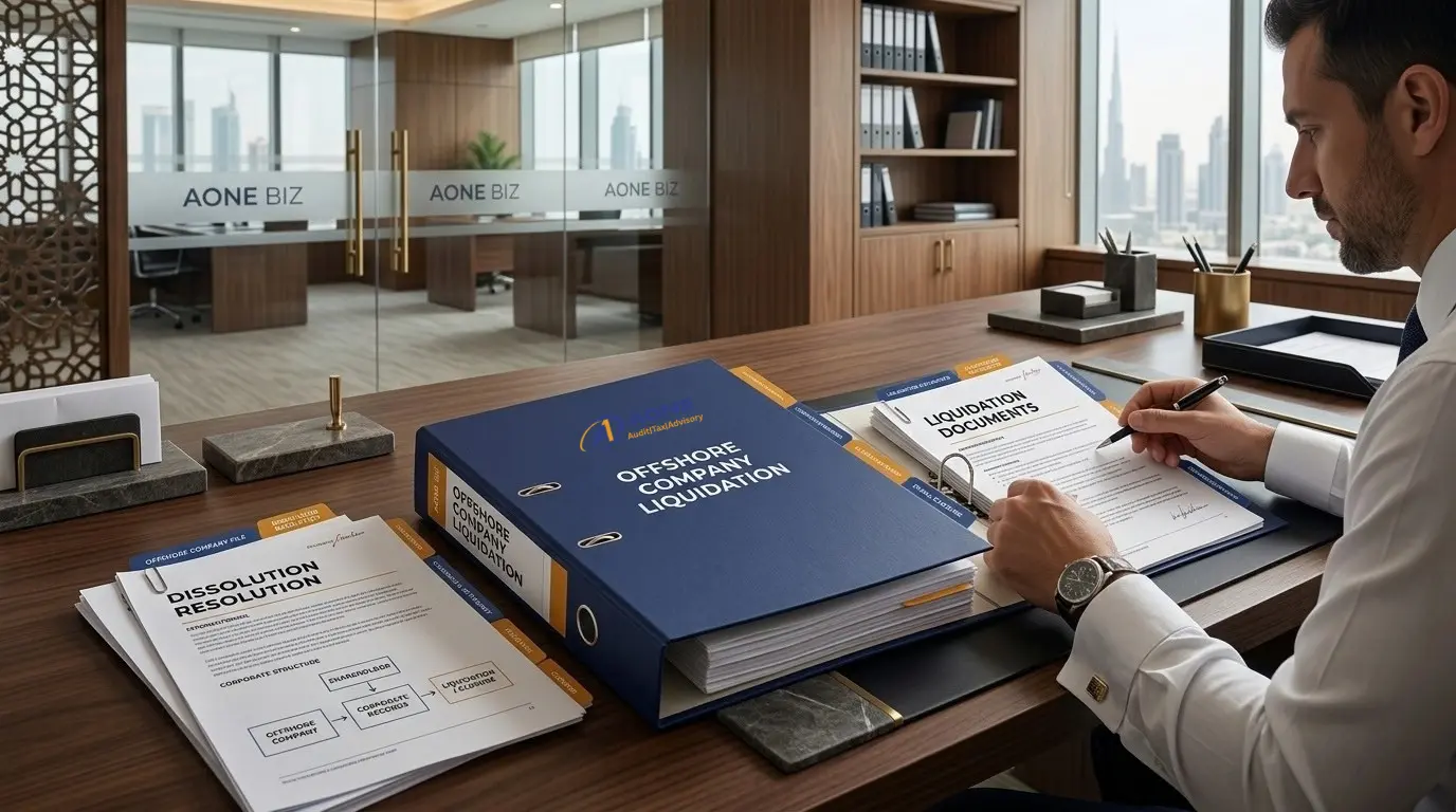 Offshore company liquidation and deregistration in the UAE