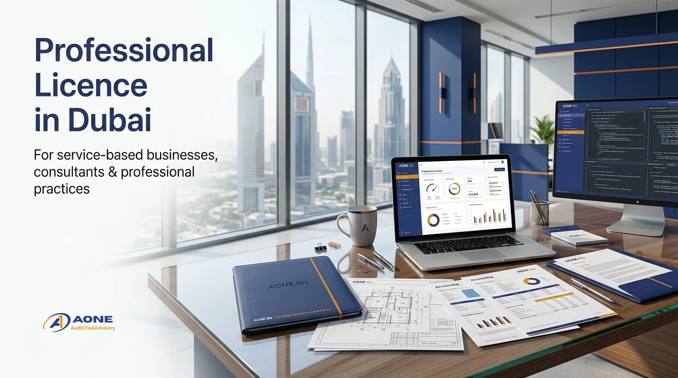 Professional licence in Dubai for consultancy and qualification-based service activities