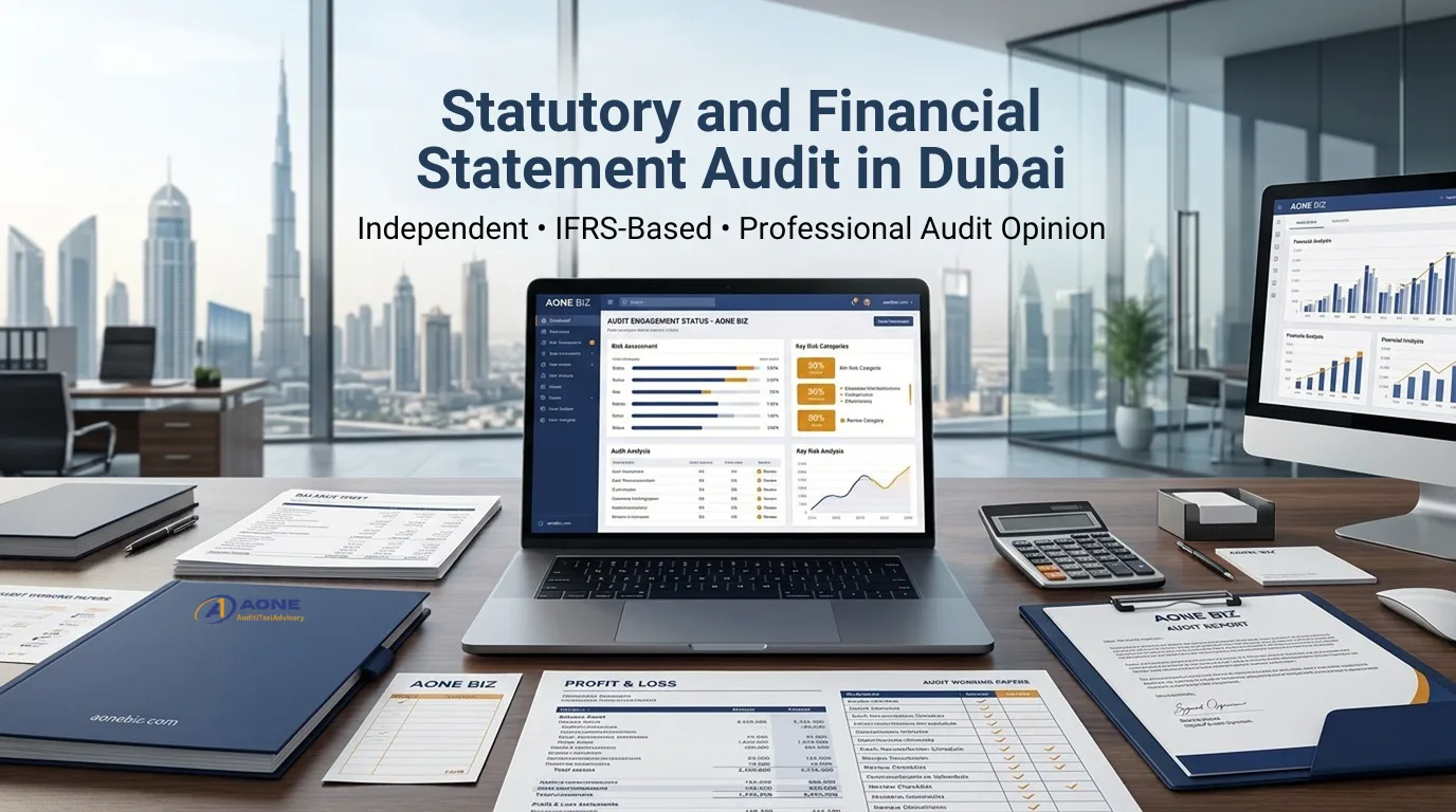 Statutory audit and IFRS financial statement preparation for UAE companies