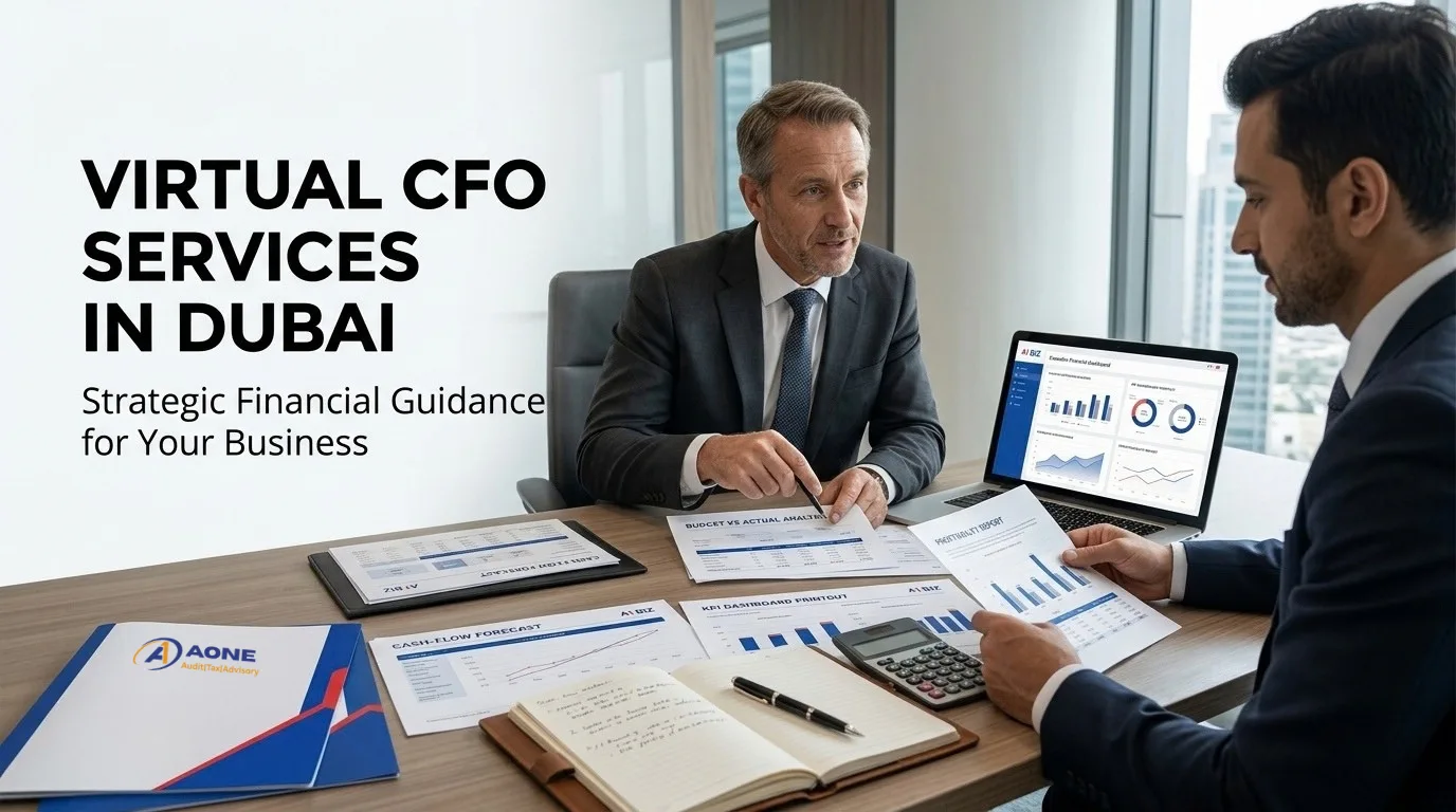 Virtual CFO services in Dubai - board-level financial oversight without a full-time hire